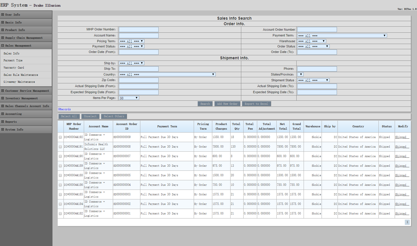 screenshot of Drake Illusion